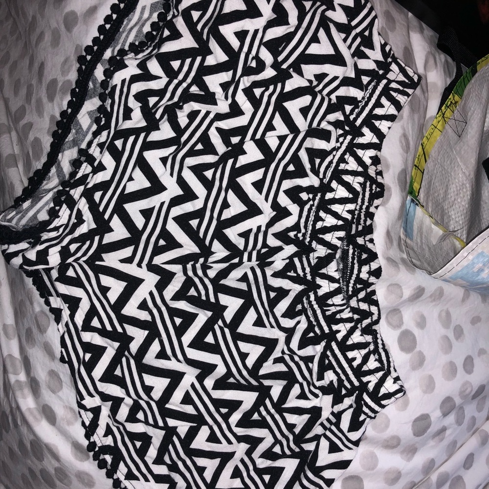 Pink soft tribal shorts